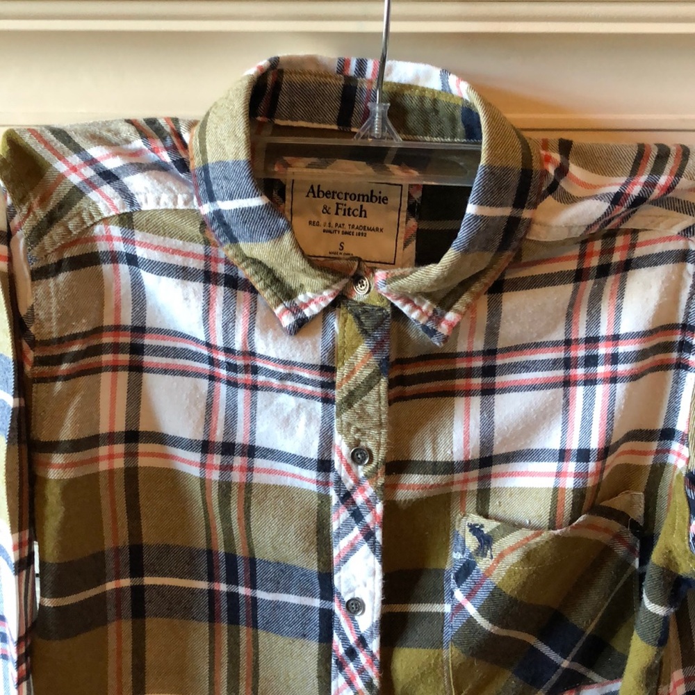 Abercrombie & Fitch Plaid Button Down